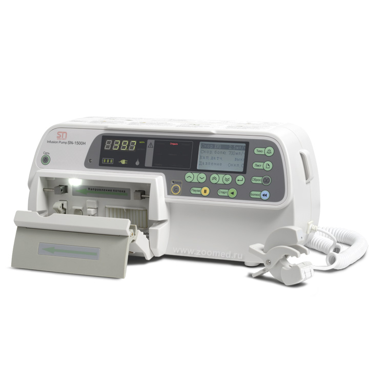 SinoMDT SN-1500 HИнфузионный насос (инфузомат) со встроенным подогревателем растворов
