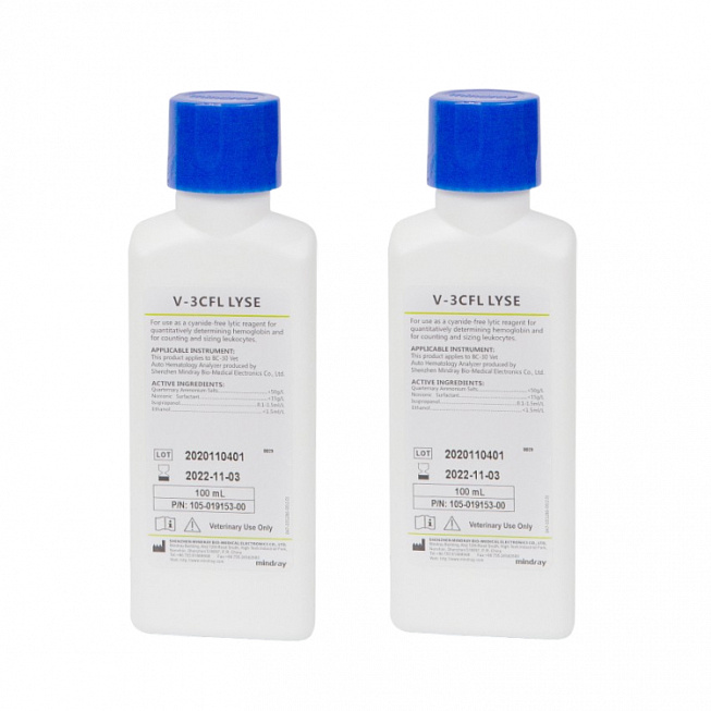 Лизирующий реагент Mindray V-3 CFL для Mindray BC-20 Vet